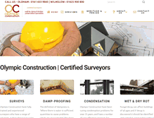 Tablet Screenshot of olympic-construction.co.uk